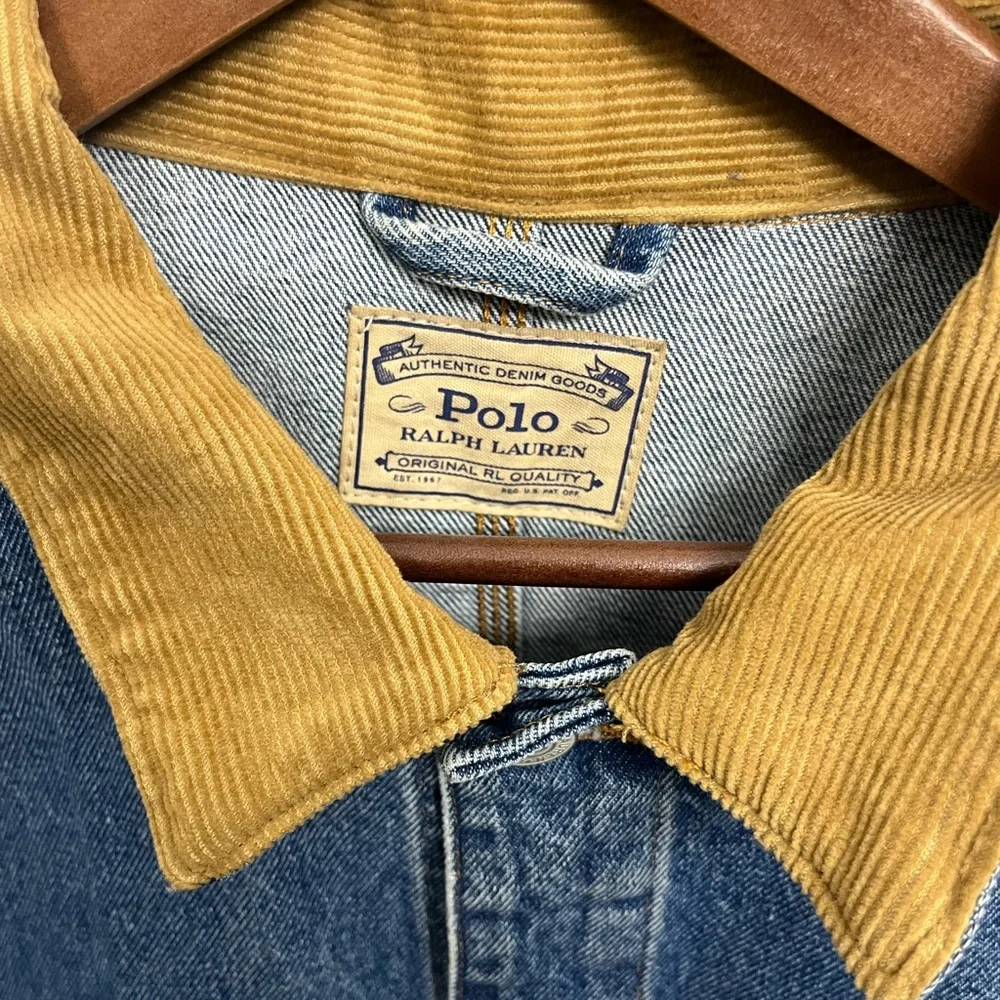 Polo Ralph Lauren denim dungaree jacket - Picture 2 of 8